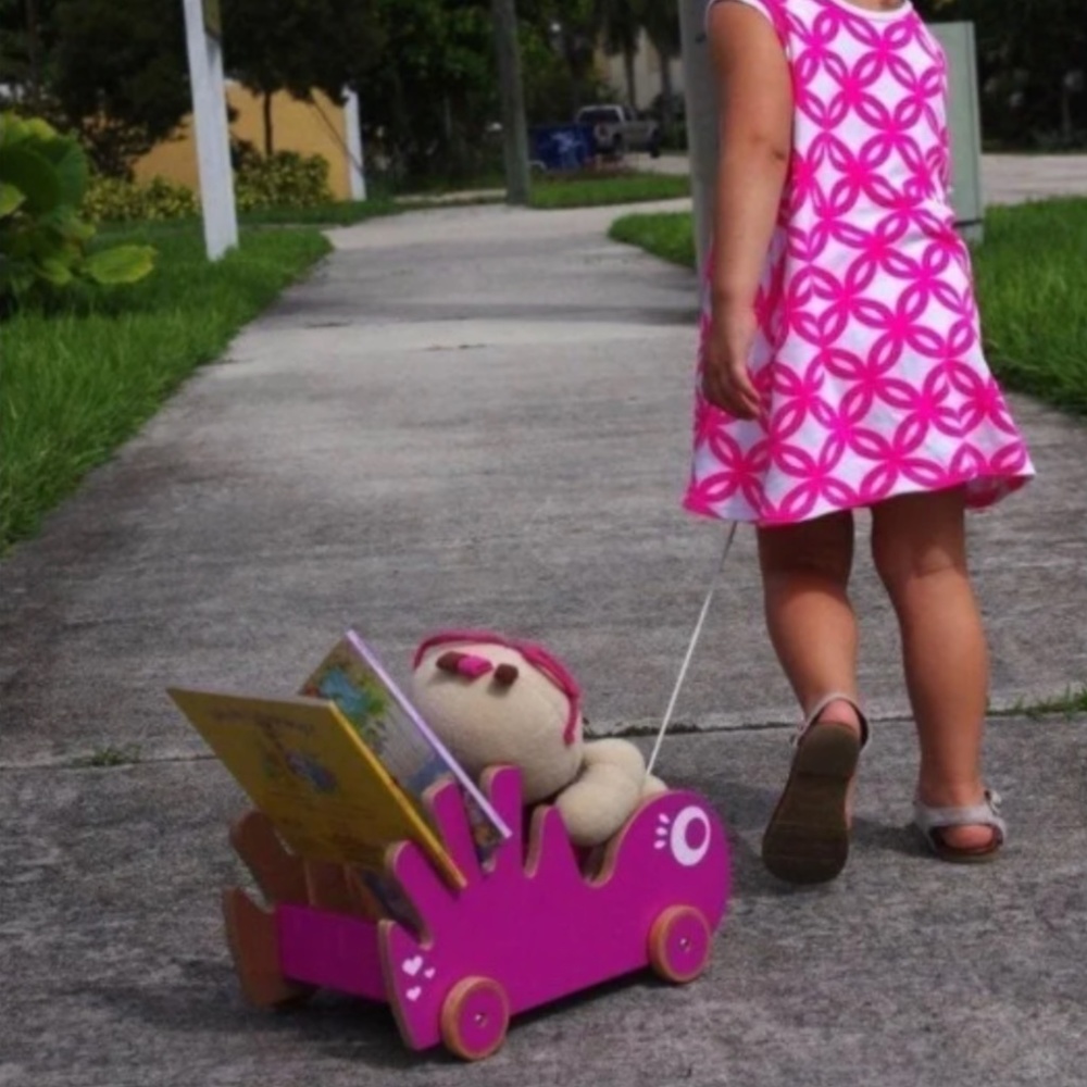 Kids Wooden Pull Toy designer Pkolino